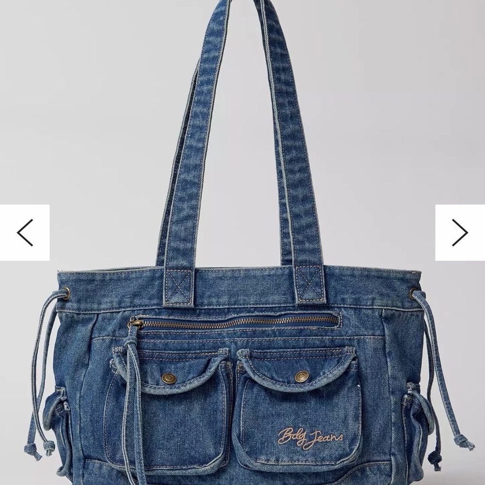Y2K Blue Denim BDG shoulder Bag